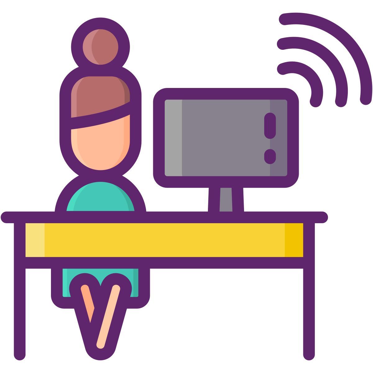 nómada digital icon