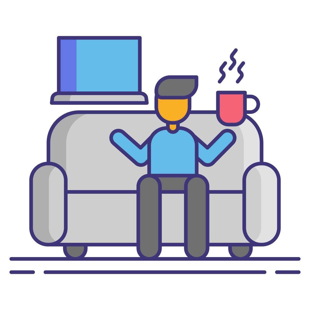 digitaler nomade icon