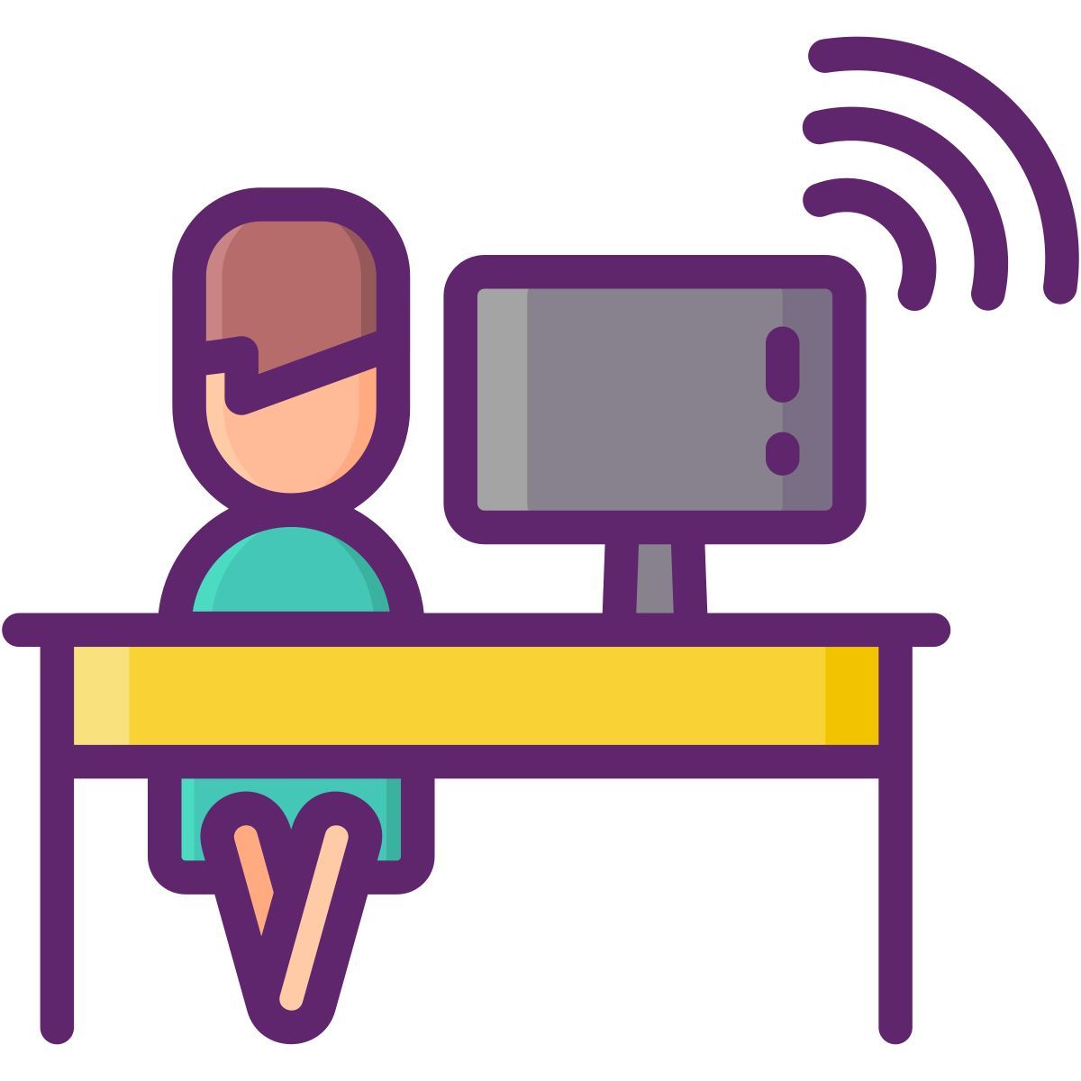 nómada digital icon