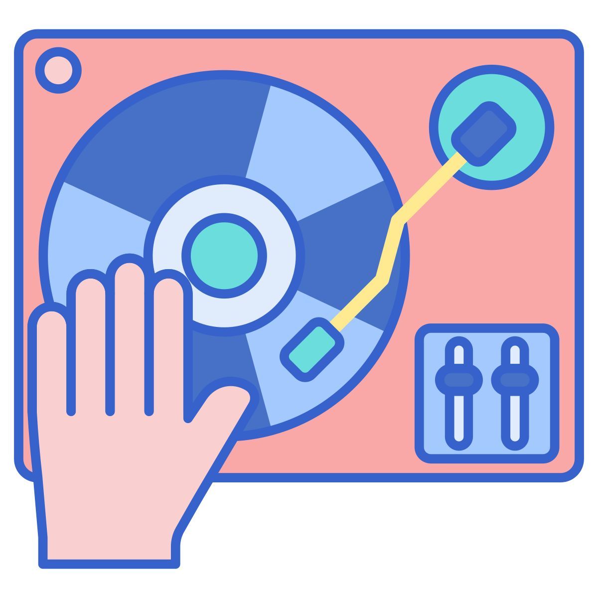 디스크 자키 icon