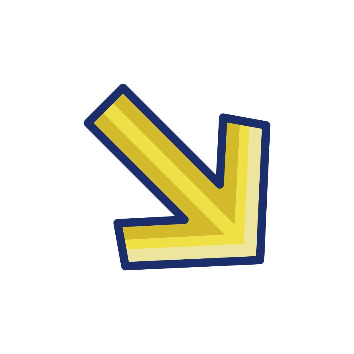 down right icon