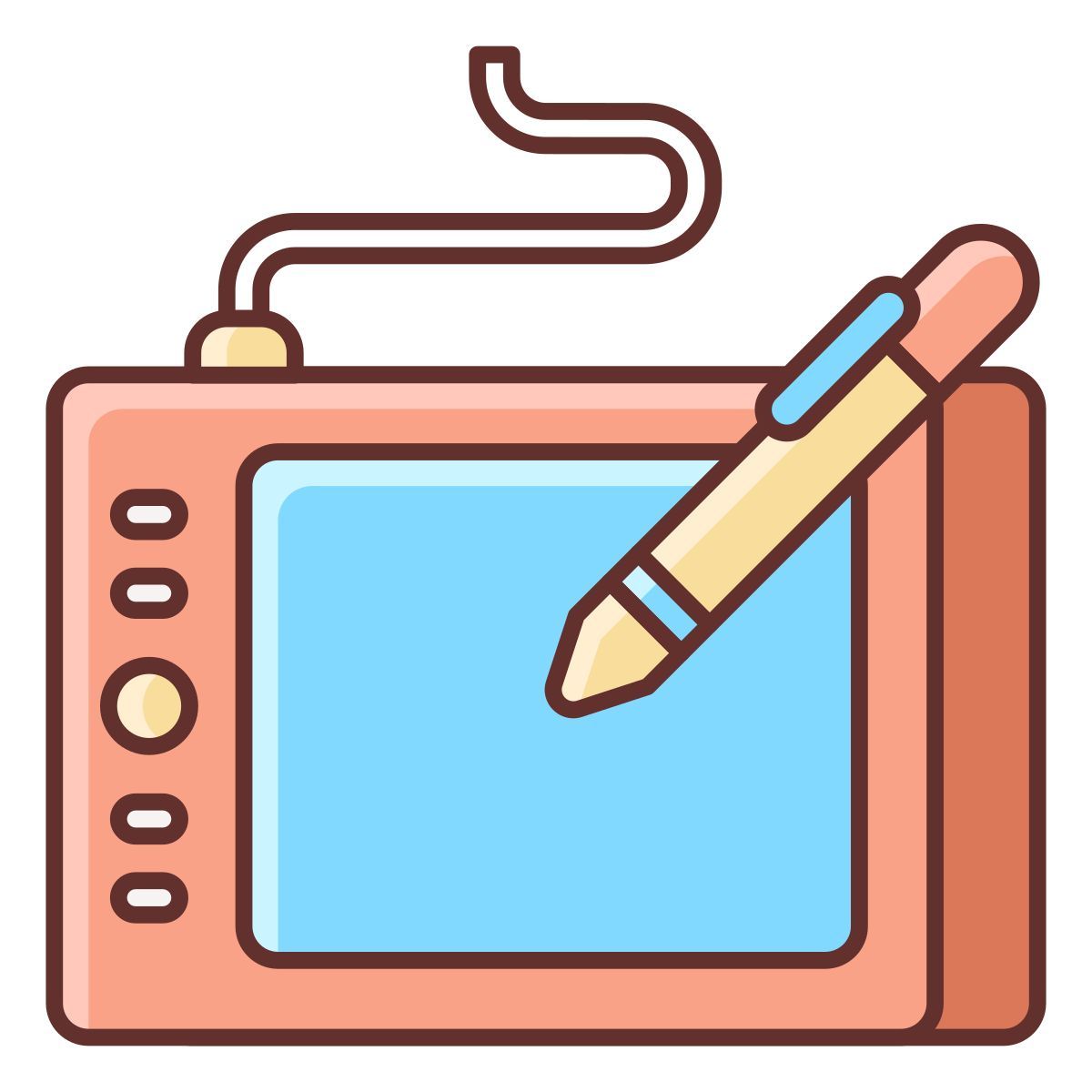 tablette à dessin icon