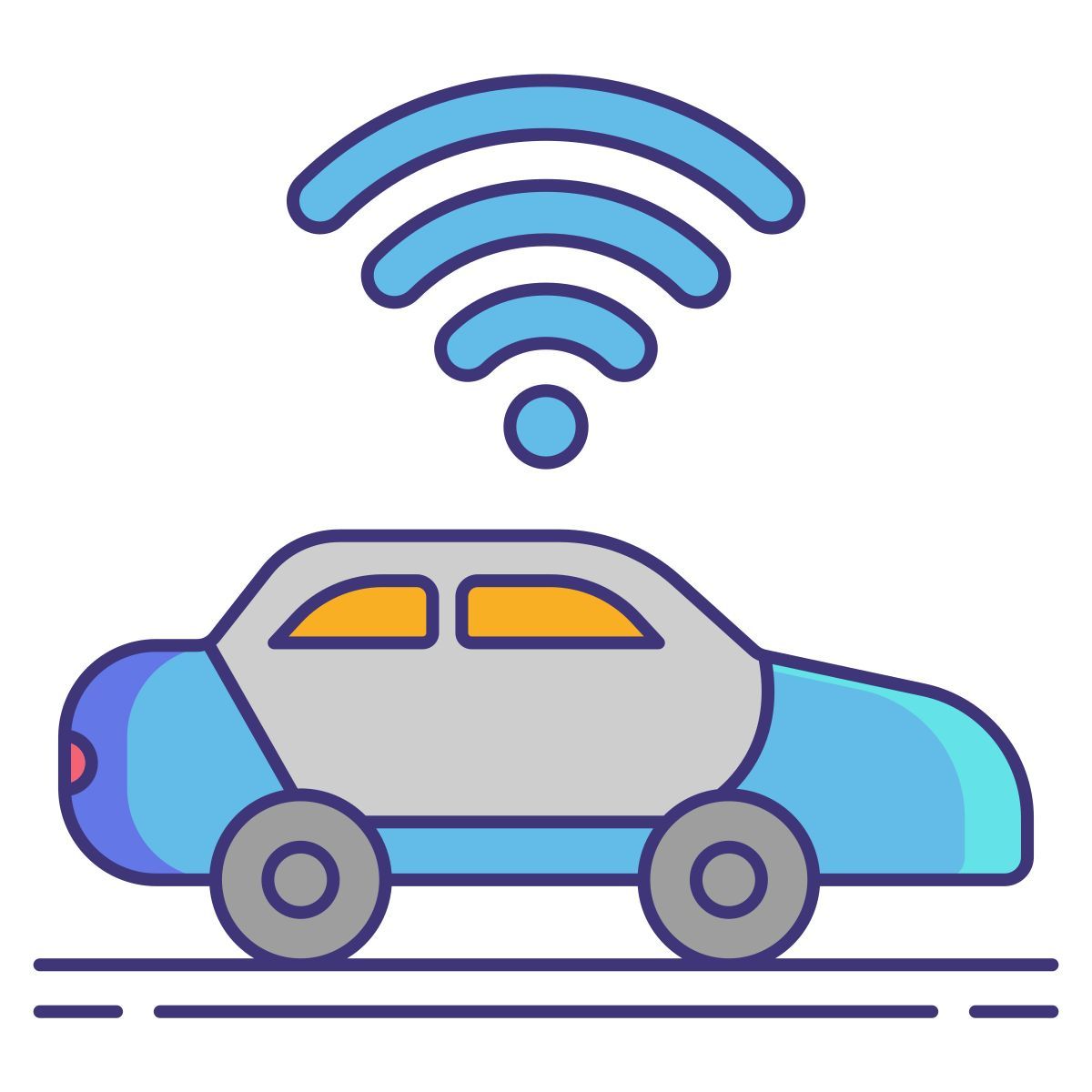 carro autônomo icon