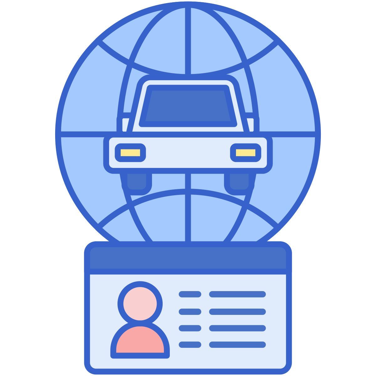 driving license icon