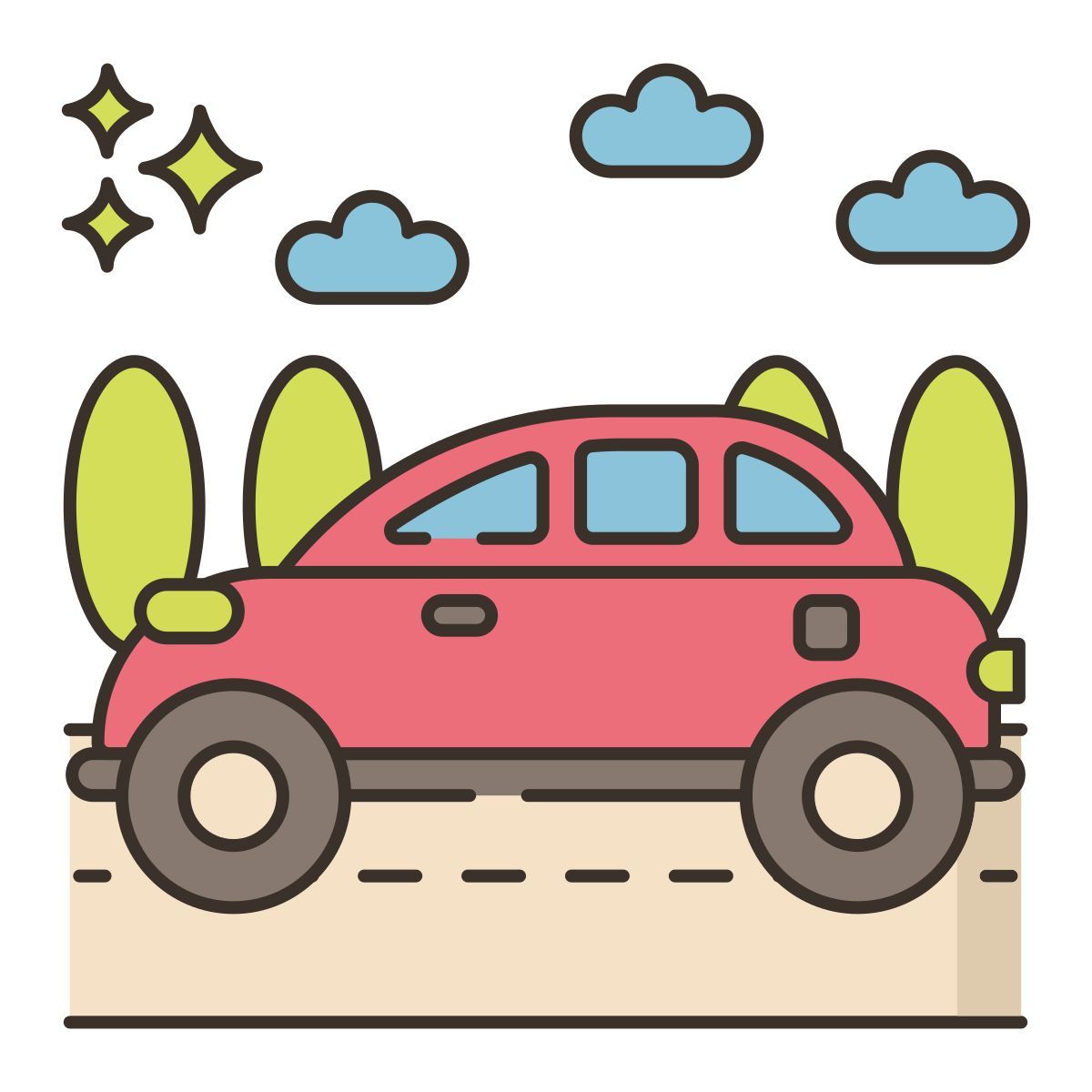 driving icon