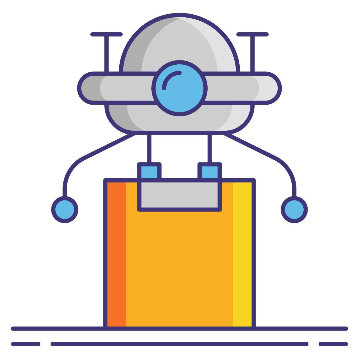 livraison par drone icon
