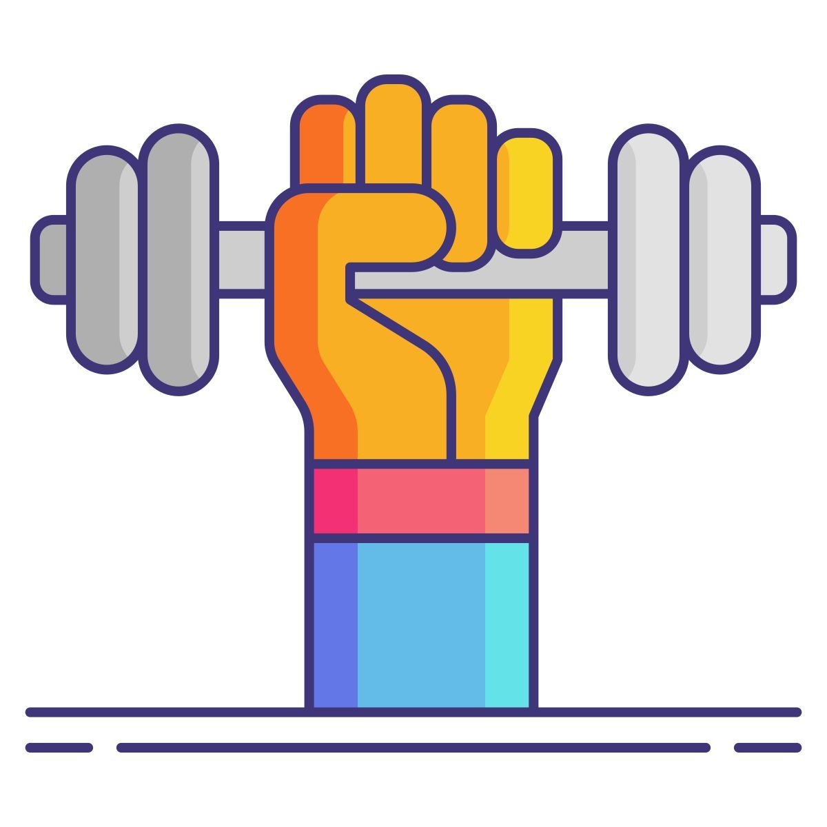 dumbbell icon