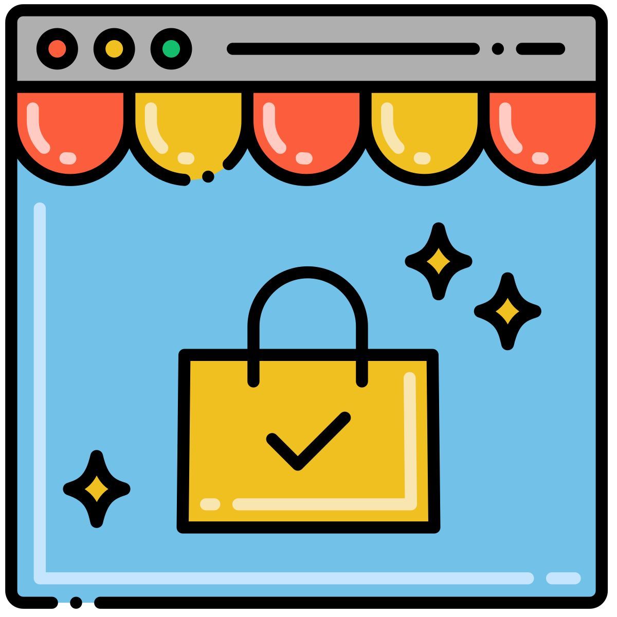 電子商取引 icon