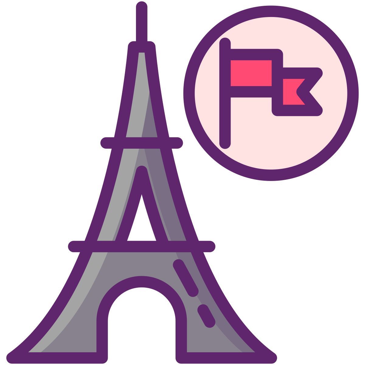 에펠 탑 (eiffel tower) icon
