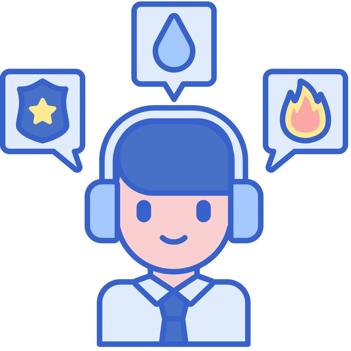 chamada de emergência icon