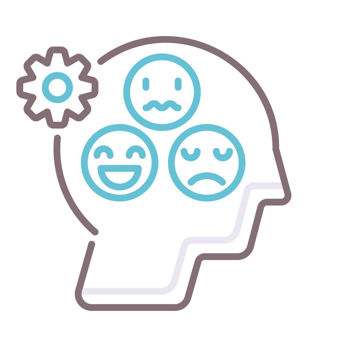 emotionally stable icon