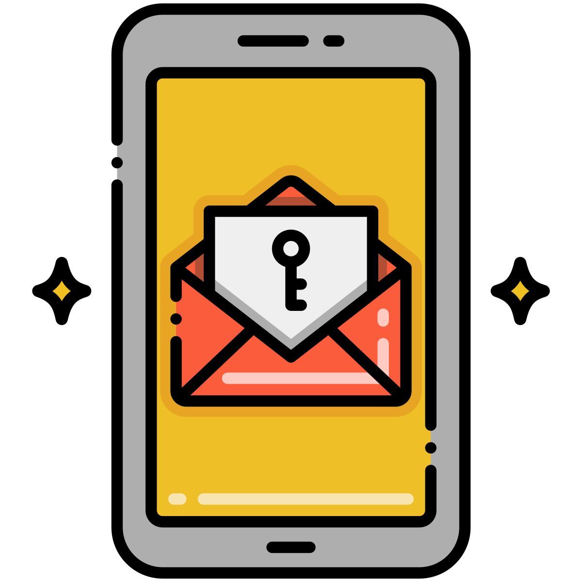 données cryptées icon