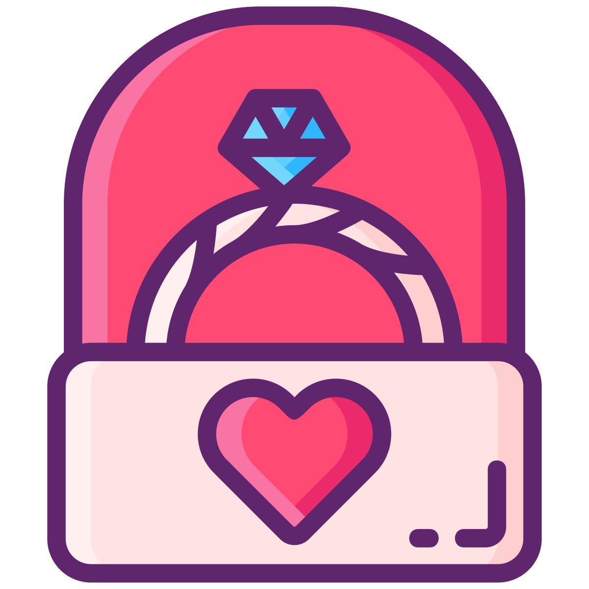 engagement ring icon