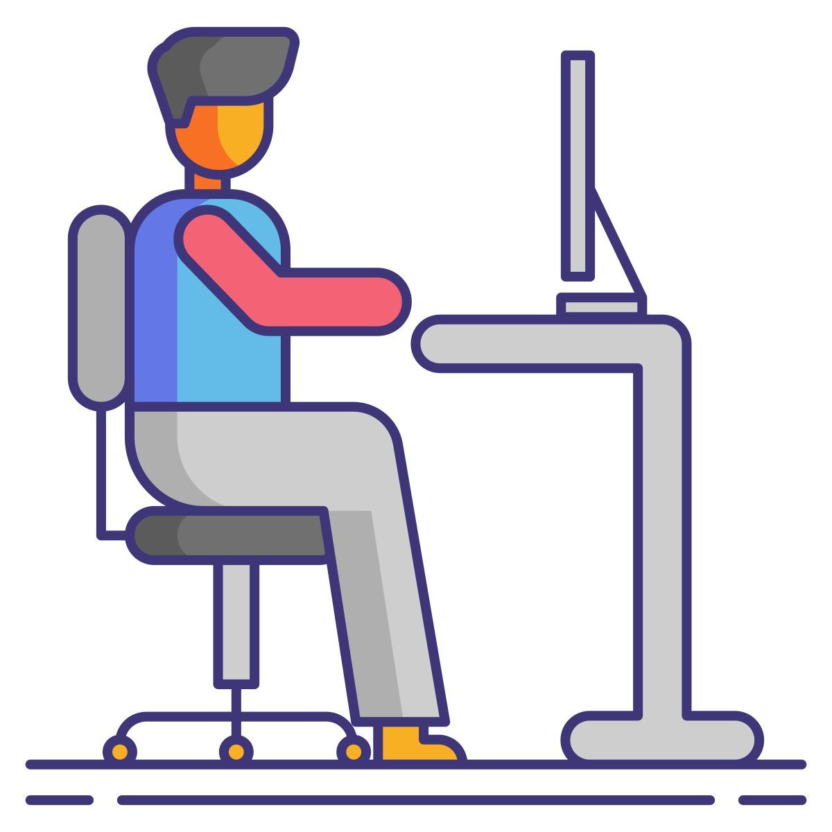 ergonomic icon