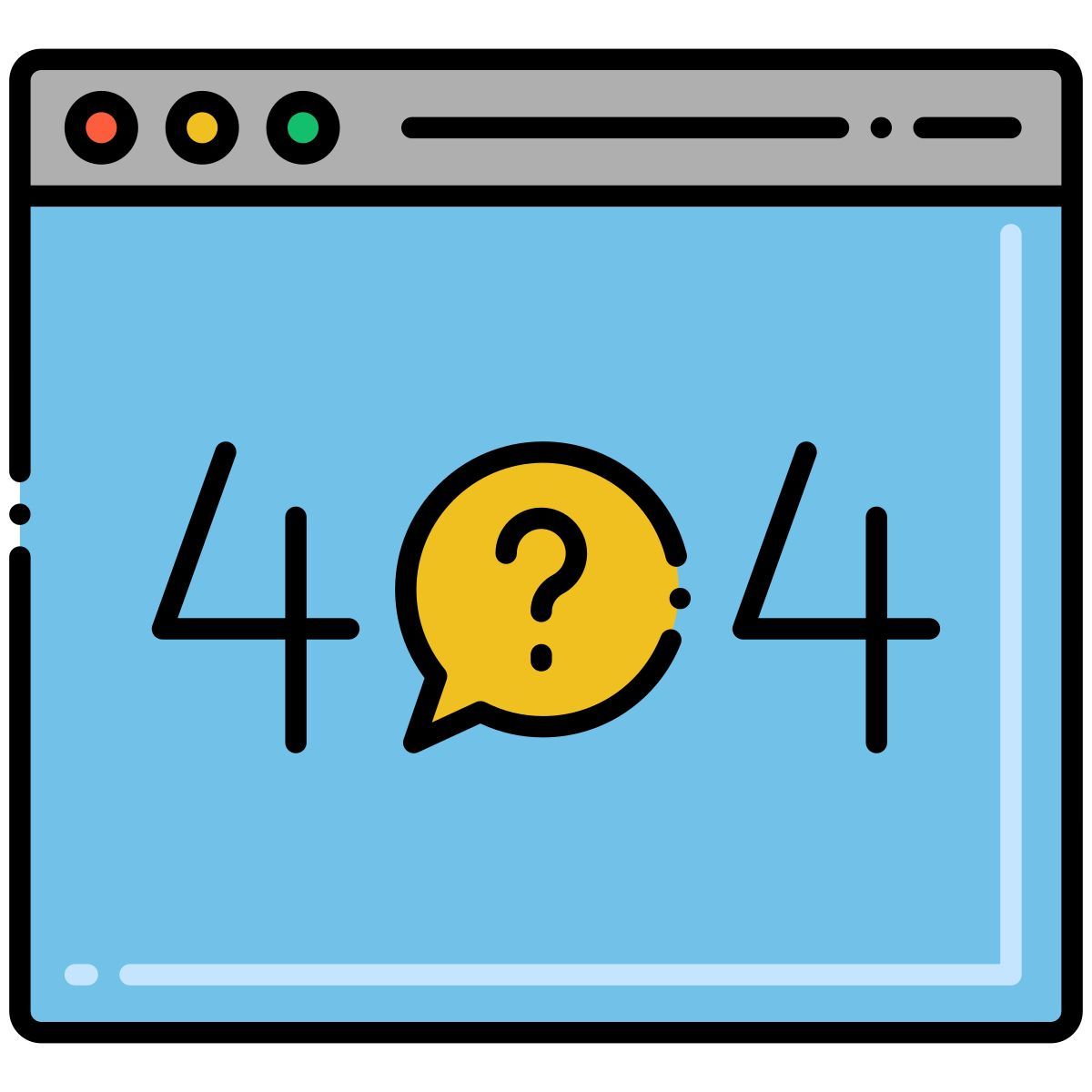 error 404 icon