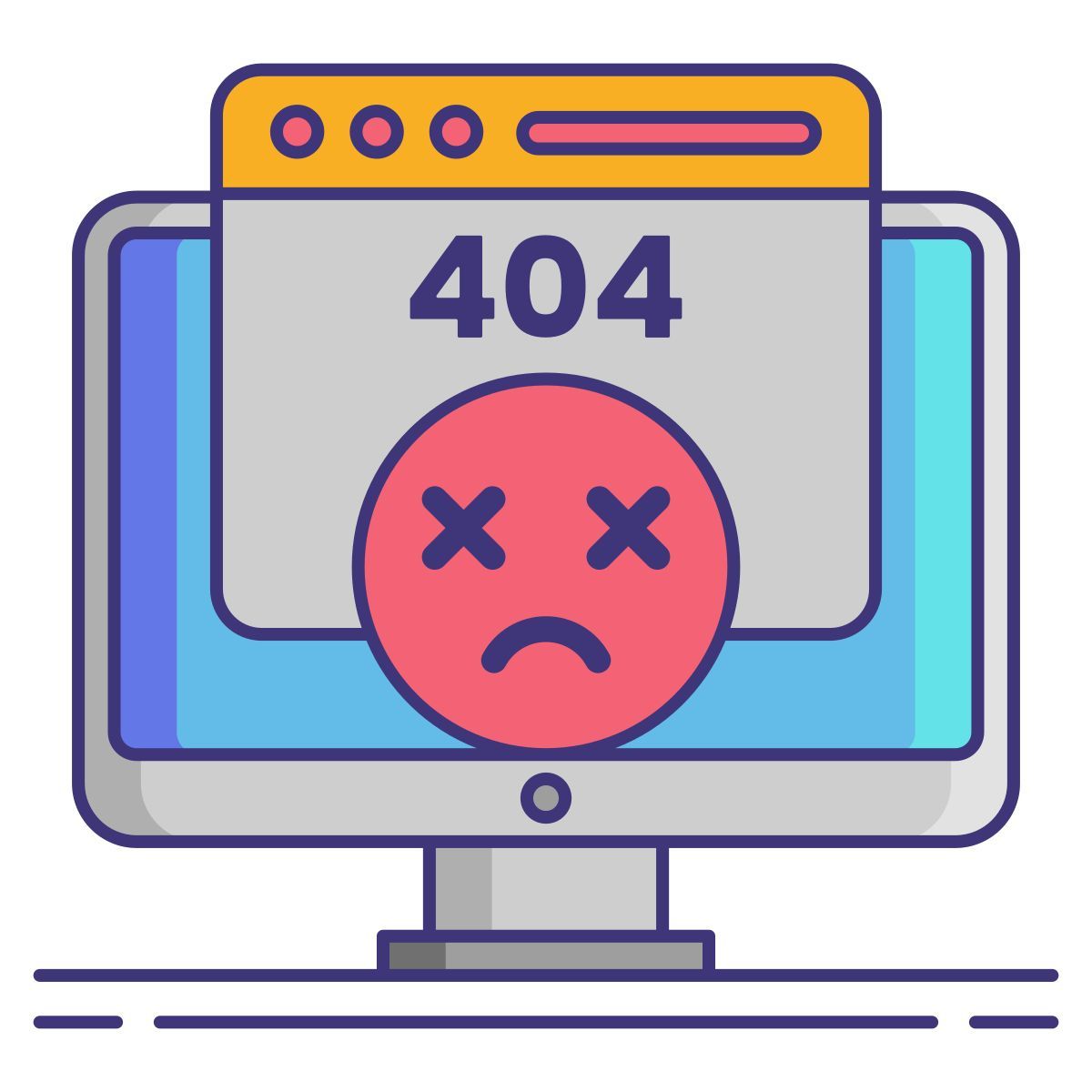 error 404 icon
