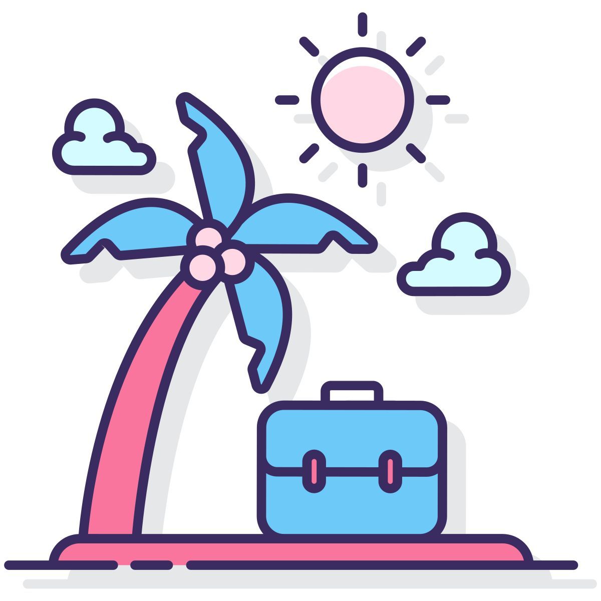 executive retreat icon
