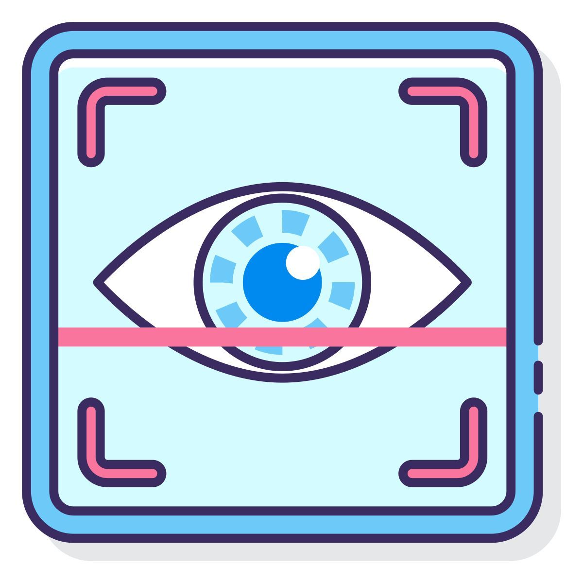 escaneo ocular icon