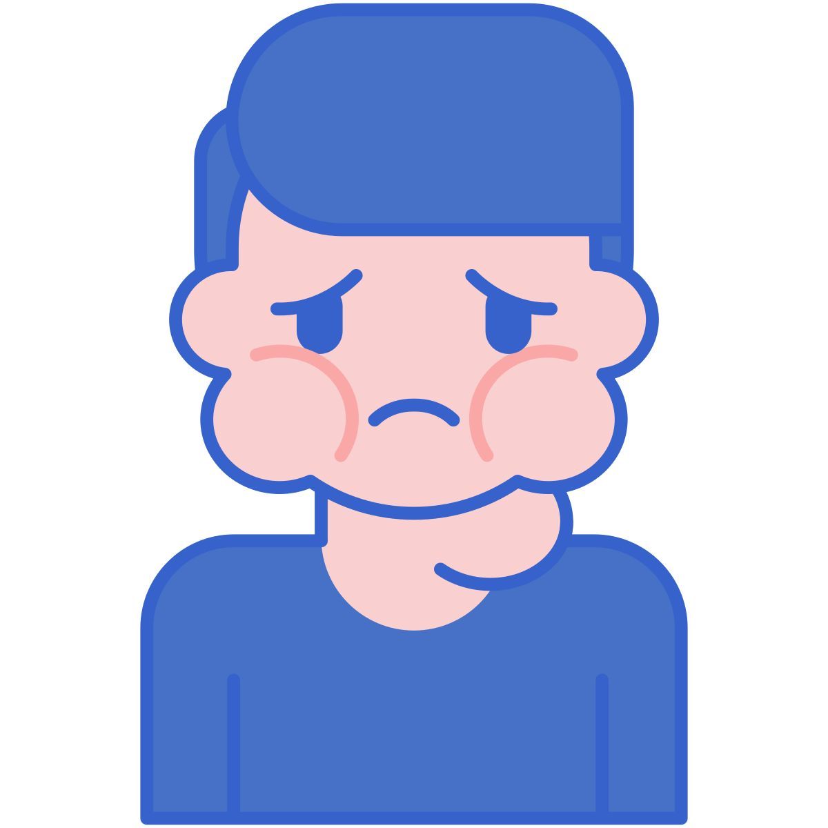 gesichtsschwellung icon