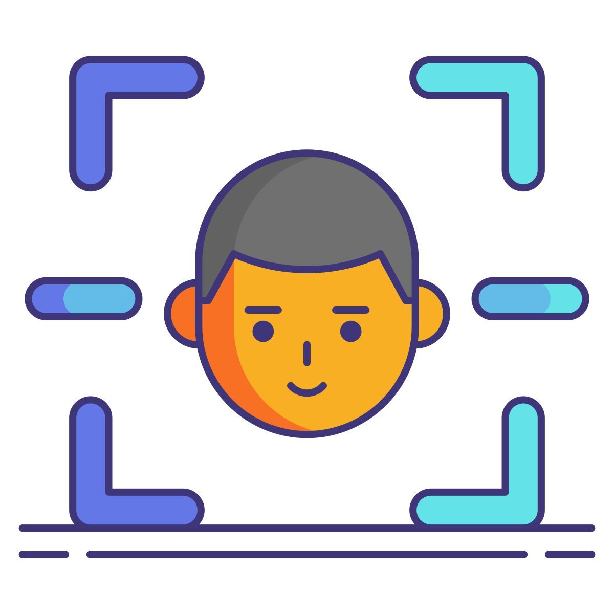 facial recognition icon