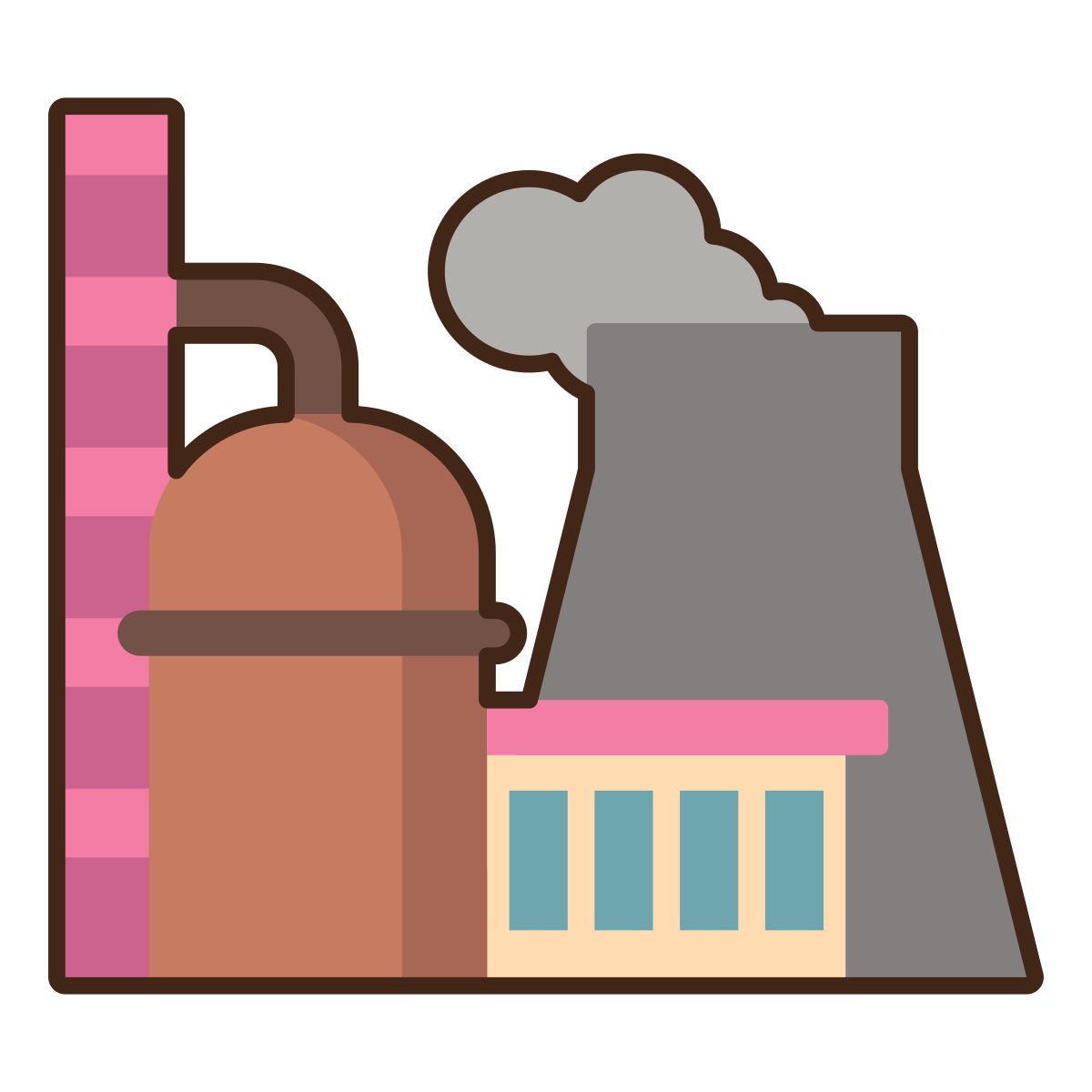 factory plant icon