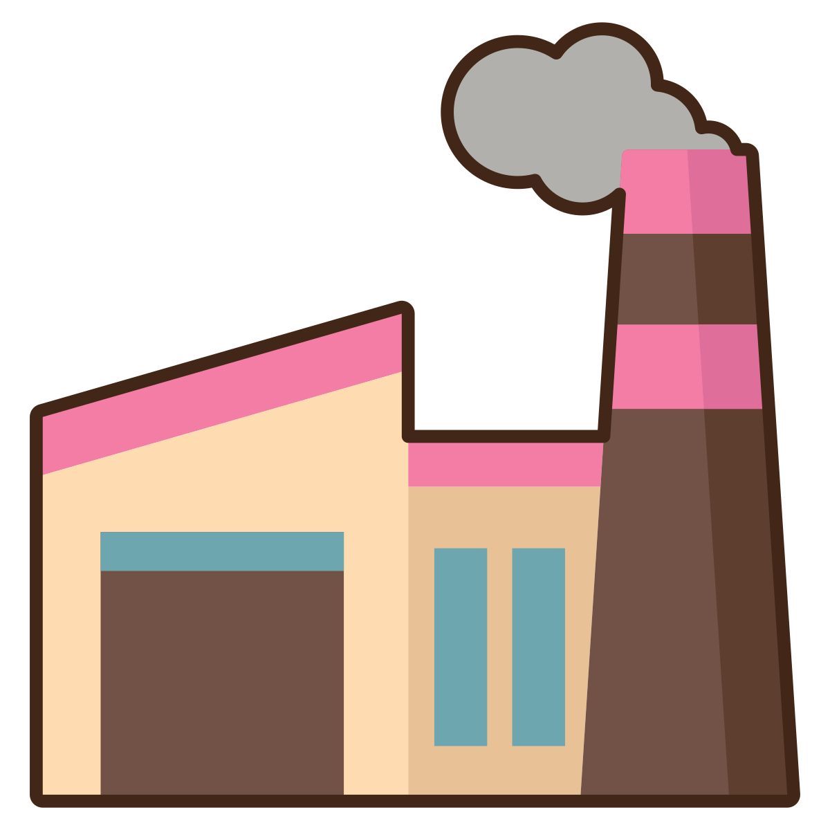 factory plant icon