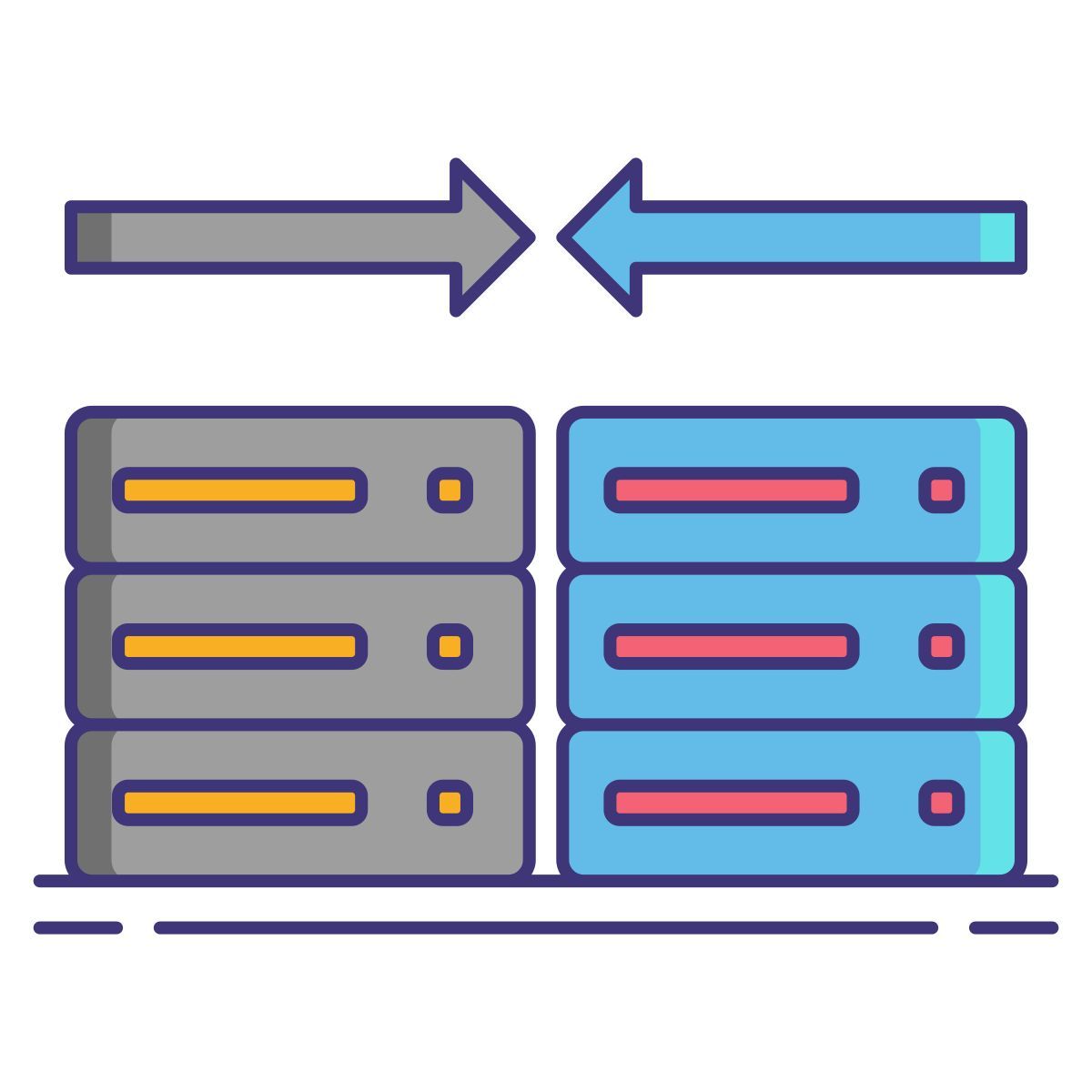 conmutación por error icon