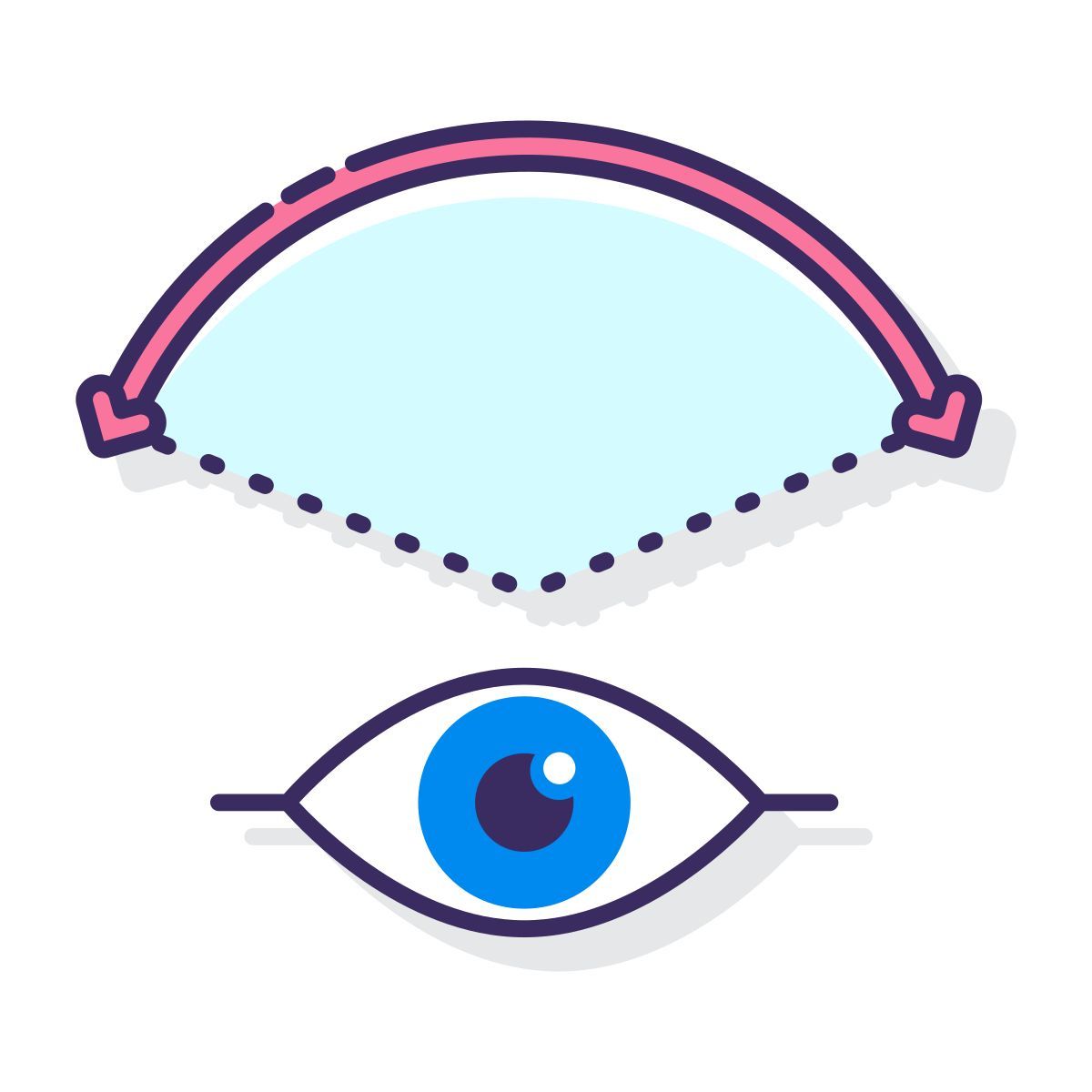 campo de visión icon