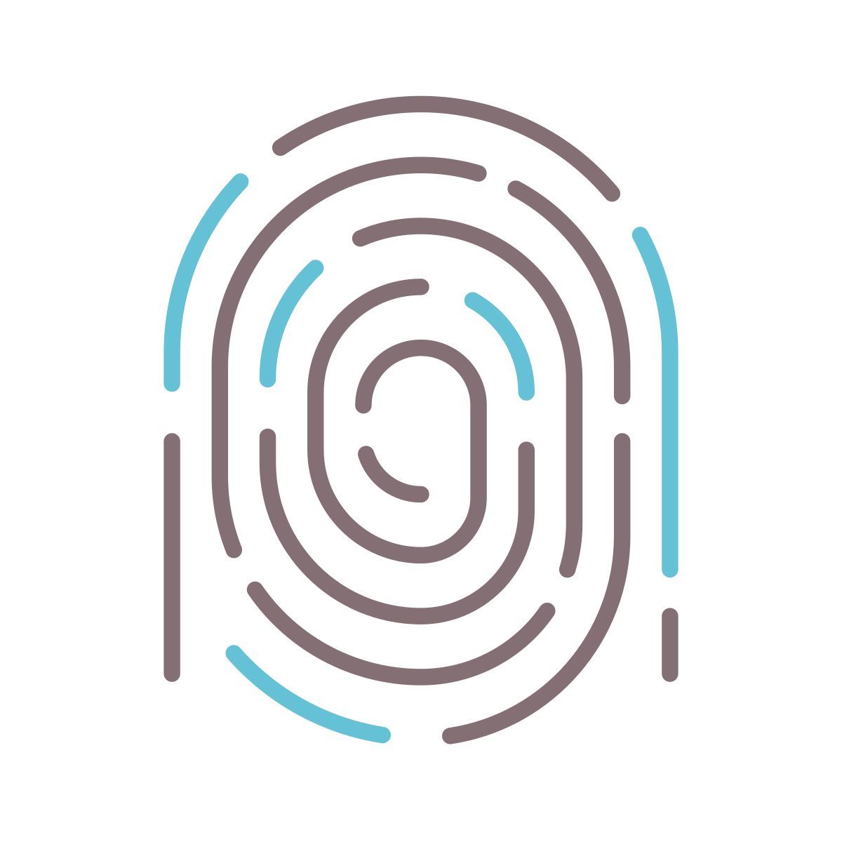 指紋 icon
