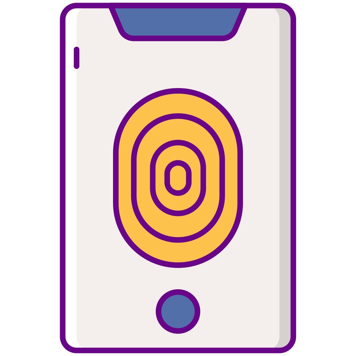 fingerprint scan icon