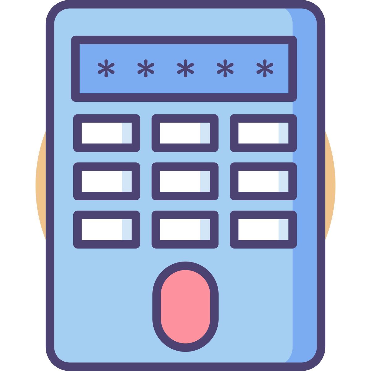 fingerprint scan icon