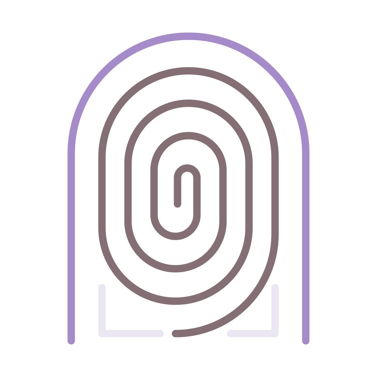 fingerprint icon