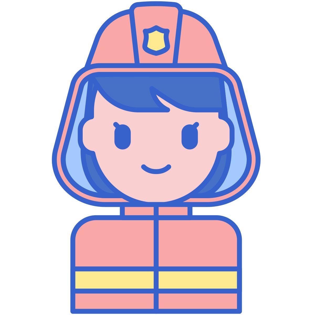 uomo vigile del fuoco icon