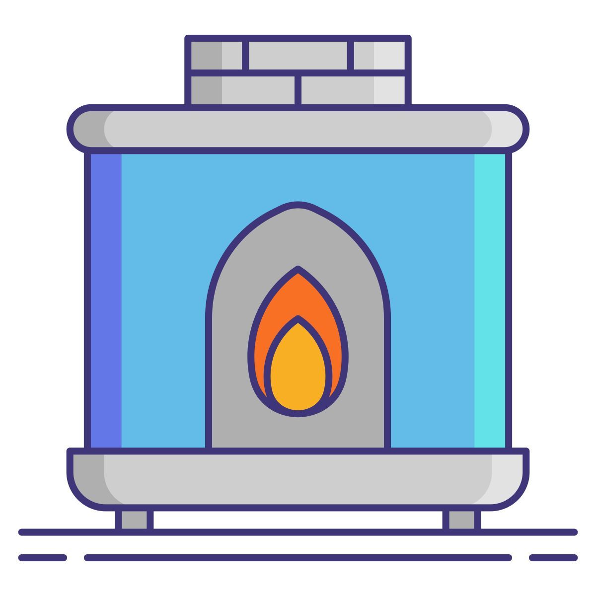 fireplace icon
