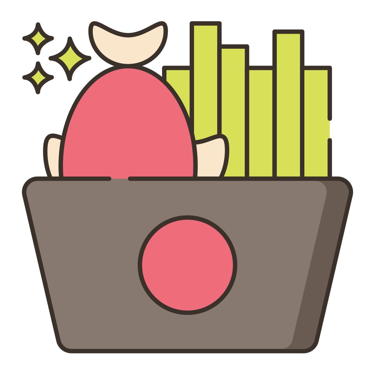 pescado y patatas fritas icon