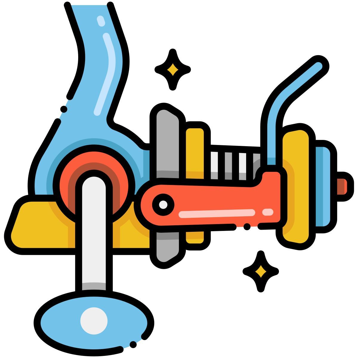 fishing reel icon
