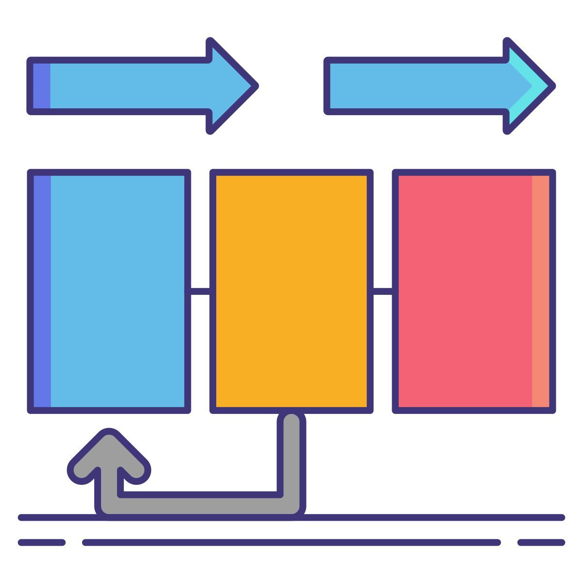 diagramma di flusso icon
