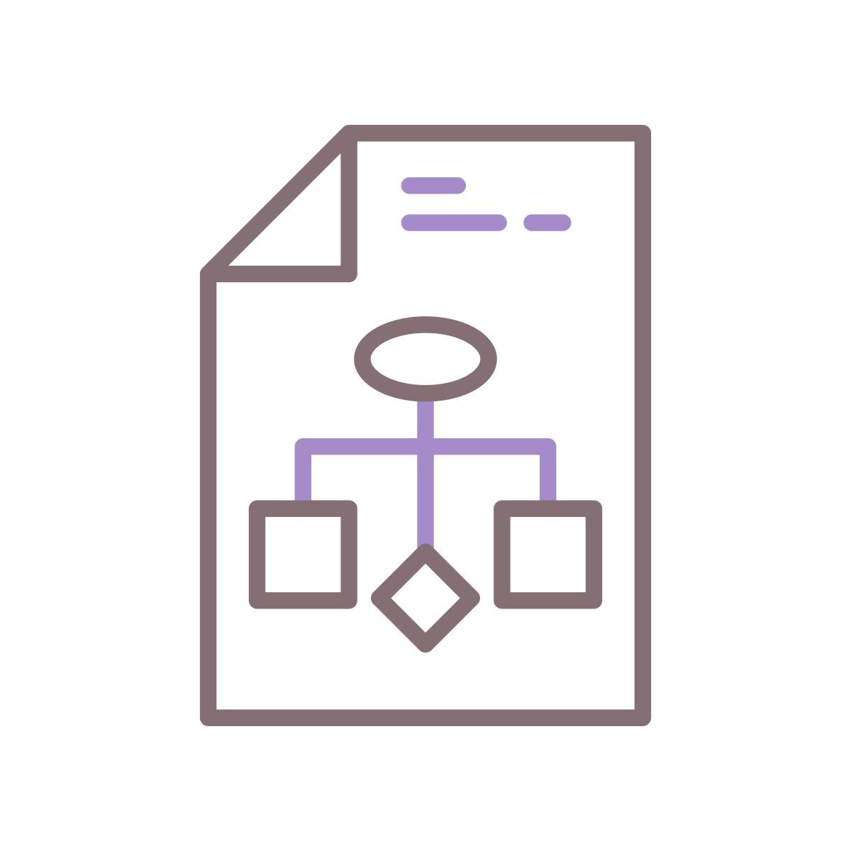flowchart icon