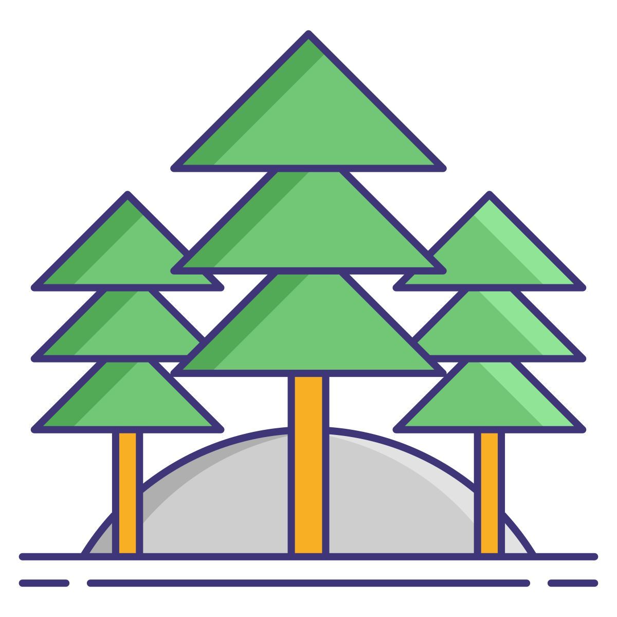 лес icon