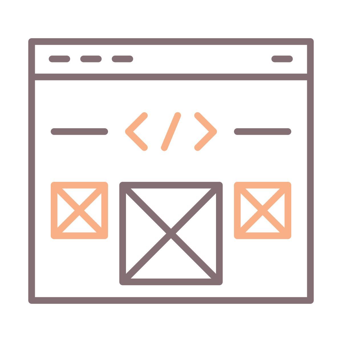 front end icon