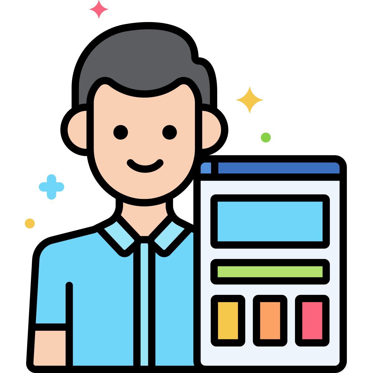 front end icon