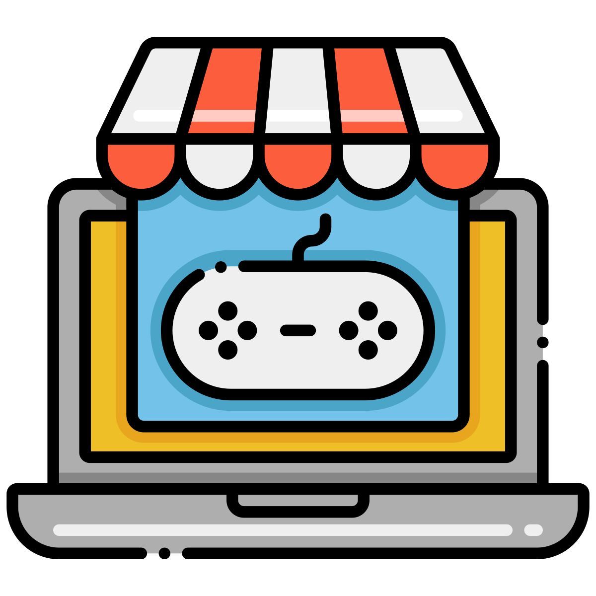 magasin de jeux icon