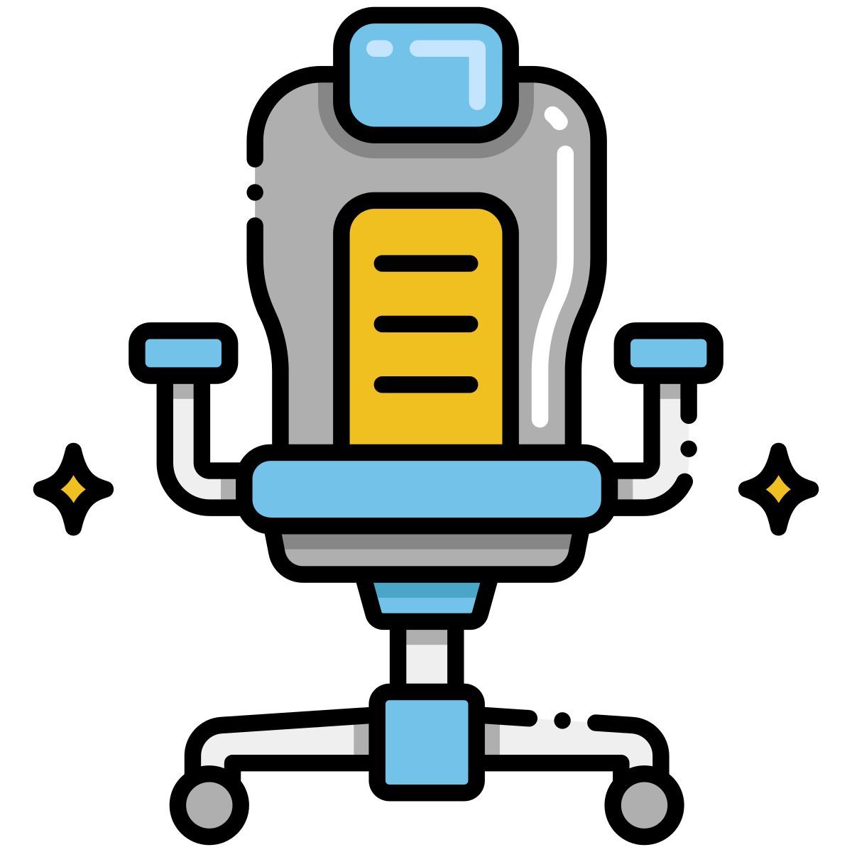 gaming chair icon