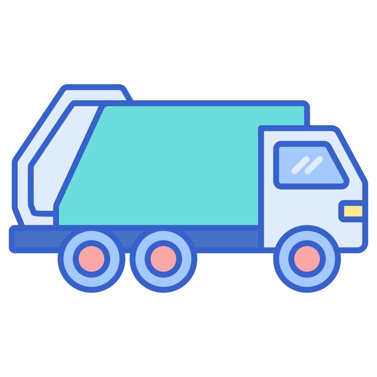 garbage truck icon