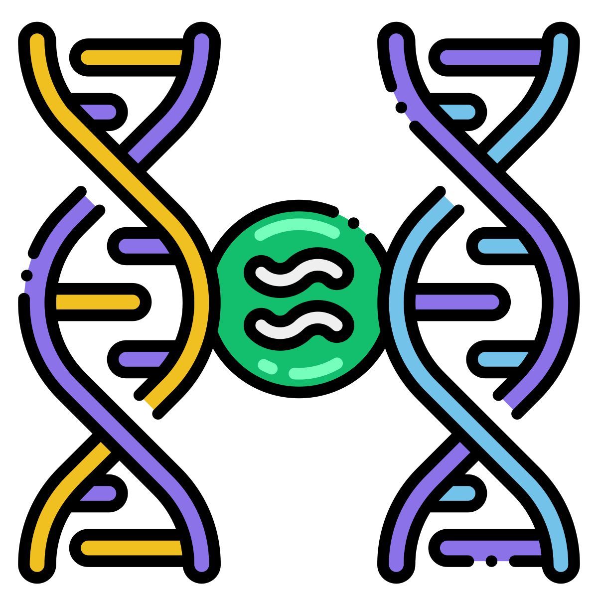 genetic engineering icon