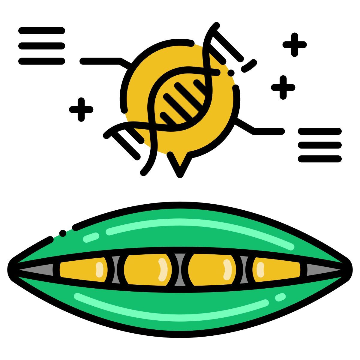 genetic modification icon