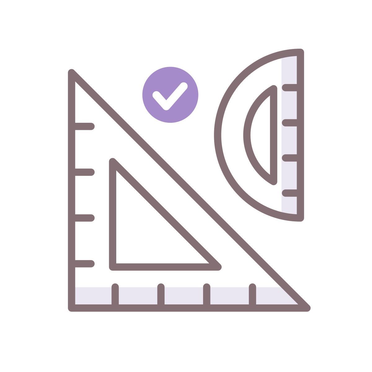 outils de géométrie icon