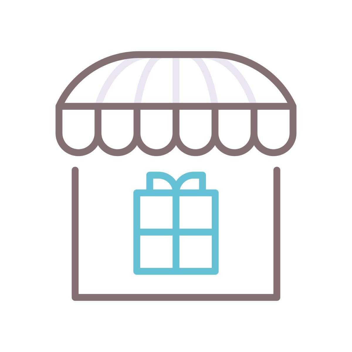 gift shop icon