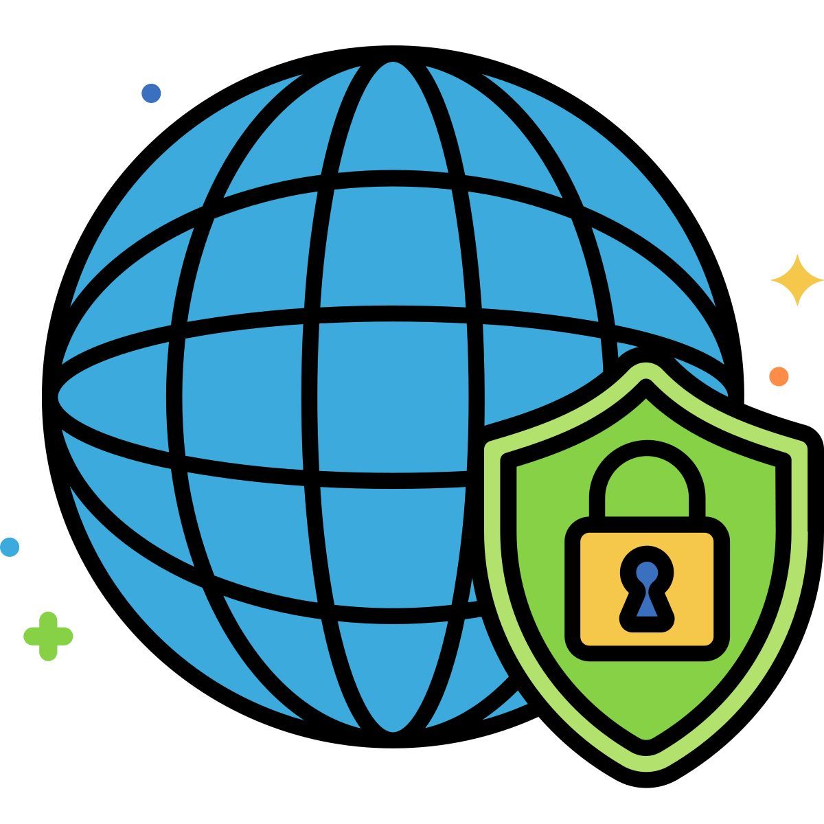sécurité mondiale icon