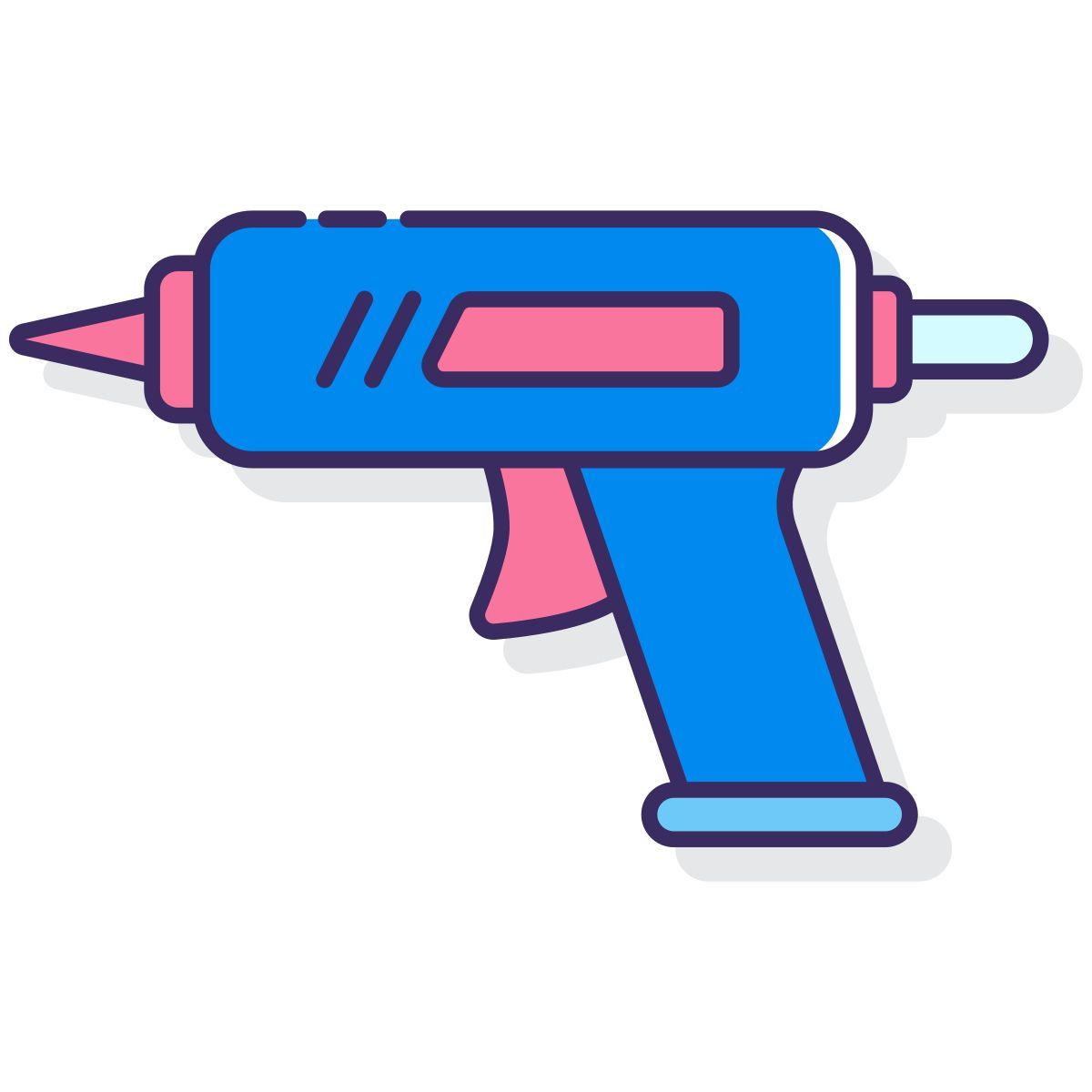 glue gun icon